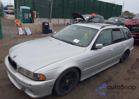 2001 BMW 540Ia Sport z USA, uszkodzony, nr VIN WBADR63471GN91586